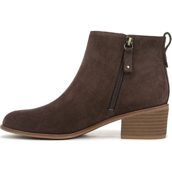 Dr. Scholl’s Dark Brown Suede Ankle Boots 9.5M NIB MSRP $115 - Picture 8 of 15